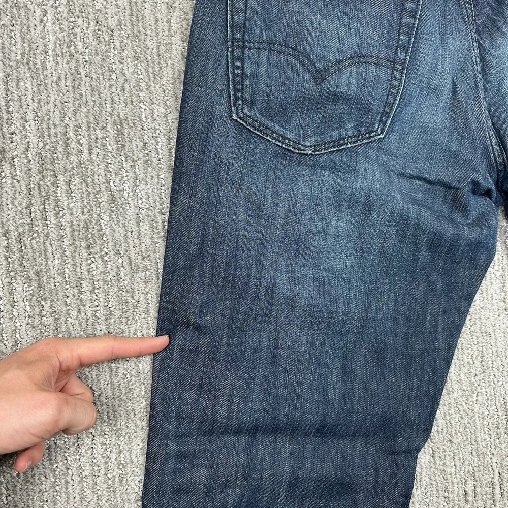 Levi's‎ 559 Jeans Mens 32x32 Dark Wash Blue Relaxed Straight Leg Denim 5 Pocket